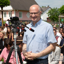 Erwin Schörgi an der Kamera
