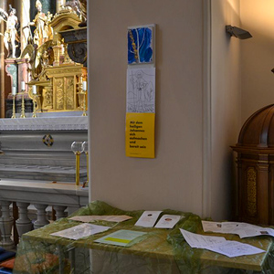 Franz Traby Station Heiliger Johannes in der Pfarrkirche Wundschuh
