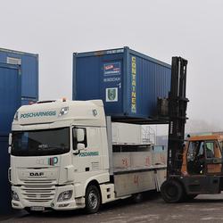 Verladung der Container