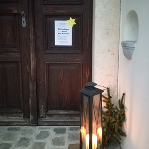 Christine Ornig Eingang der in der Pfarrkirche Premstätten