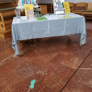 Christa Habith Station Heilige Barbara und Heiliger Johannes in der Pfarrkirche Lannach
