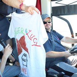 Danke unserem Busfahrer Rüdiger