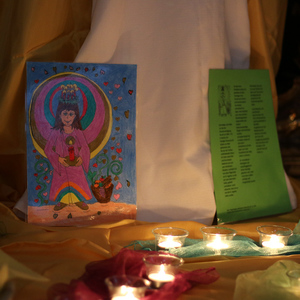 Michael Fürnschuß Station zur Heiligen Lucia in der Pfarrkirche Dobl